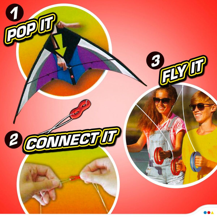 Aquilone Eolo Pop-up Magic Bianco Viola